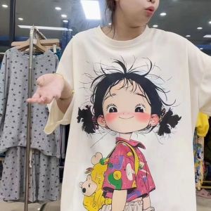 PAZHAOLANG | Oversize Cotton T-shirt for Plus Size Adults 300 Pounds
