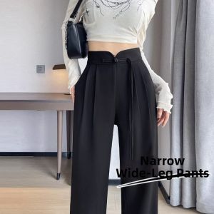 Spring French Design Retro Chinese Fusion Versatile Narrow Culottes