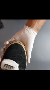 { NY ACC } Sikat Pembersih Sepatu Suede Nubuck 3 Sisi Sneakers