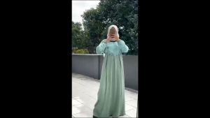 Gamis Terbaru 2024 Kekinian Kifara Dress Bahan Crinkle Airflow Mix Ceruty Babydoll Dres Panjang Wanita Muslimah Kekinian