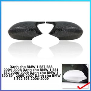 Ốp Gương Chiếu Hậu Kiểu M3 Màu Đen Dành Cho BMW 3 Series E90 E91 E81 E82 E87 E88 2005-2009 Pre-LCI