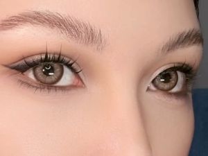 【COD】Eyeshare ASURA 2pcs Brown Contact lens Doll Eye 14.5mm Nature Contact lense Yearly (Free Case)