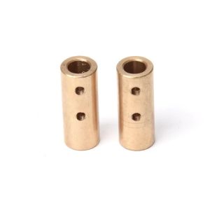 Bộ Chuyển Đổi Khớp Nối Trục Servo 25T Cho Máy Bay RC Khớp Nối Kim Loại Đường Kính Ngoài 6mm Lỗ Trên Cùng Cột Nối Dài 10mm