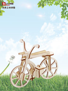 Mô Hình Lắp Ráp Khối Gỗ 3D Cho Trẻ Em Đồ Chơi Sáng Tạo Thủ Công DIY Quà Tặng Cho Bé Trai Và Bé Gái Đồ Chơi Giáo Dục