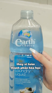 Nước giặt đậm đặc dành cho da nhạy cảm hữu cơ Earth Choice 1 lít - NK Úc