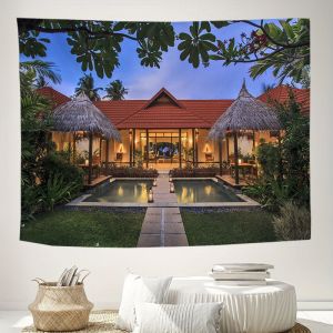 VIKAMA Venice Thành Phố Nước Phong Cảnh Tranh Sơn Dầu Tấm Thảm Trang Trí Treo Tường Gió Chủ Đề Kiến Trúc Nghệ Thuật Cho Phòng Ngủ Phòng Khách