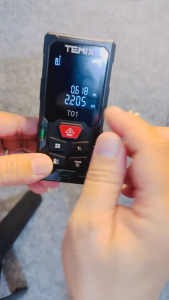 Thước đo khoảng cách bằng tia laser Temix T01 phạm vi đo 50m đo độ dài diện tích thể tích pitago...