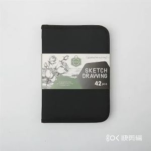 [DA ĐEN] Bộ Chì Phác Thảo Keep Smiling 42 Món