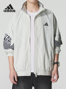 adidas | Spring and Autumn Mens Stand Collar Loose Outdoor Jacket