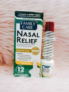 Family Care Nasal Relief with Menthol 15ml