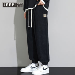 Jeep Tinh Thần 1941 estd Giản Dị Quần Quần nhung mùa thu và mùa đông Châu Âu Cotton Quần nhung Người Đàn Ông Của Và Phụ Nữ Của Quần thể thao Thể Thao ống đứng dáng rộng thường ngày Quần Cho Nam Giới