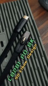 BAVIN CB281 30W PD Fast Charging Cable 1.2m Woven Flat Braided Type-C to iPhone Data Cord w/ Transparent Shell Design