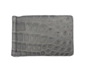 กระเป๋าใส่การ์ดและมันนี่คลิป หนังจระเข้แท้Card Holder and money crip crocodile leather (genuine)