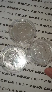 Koin Perak Inggris Britannia 1 oz Silver Coin not Nadir Dirham Rcm Srh