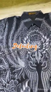 Baju Kemeja Batik Pria Lengan Panjang Lapis Furing Peksi Lawasan Katun Halus Premium - AL012