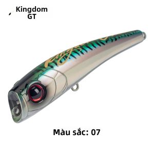 Kingdom | Mồi Câu Giả Kingdom GT Saltwater Topwater Popper 120mm-180mm Nổi Tầm Xa Câu Cá Ngừ Dành Cho Câu Cá Lớn