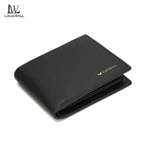LouisWill Fashion Short Wallet RFID Anti Theft Brush Retro Wallet Business Wallet Soft PU Wallet Multi-Card Position Wallets Travel Purses Zipper Coin Pouch ID Credit Cards Holders