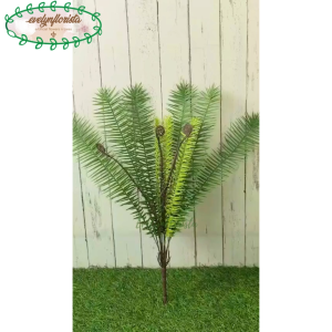 Daun Hias Artificial Daun Pakis Hutan X12 Latex Hiasan Rumah Hiasan Ruang Tamu
