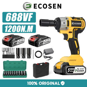 ECOSEN CORDLESS IMPACT WRENCH BRUSHLESS IMPACT BATERAI 688VF MESIN BOR UNTUK BAUT MOBIL IMPACT