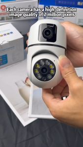 💥Beli 1 Gratis 1💥V380 Pro Lensa Ganda Layar Ganda Kamera CCTV 1080P Luar Ruangan Tahan Air Audio Dua Arah 360° cctv sambung hp jarak jauh Kamera Pengintai Jarak Jauh