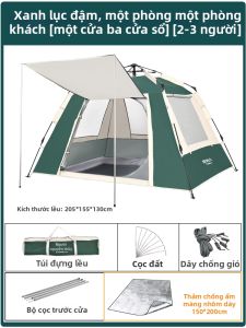 The Primitive | Lều Dày Chống Nước Có Thể Gập Gọn Đem Đi Qua Đêm