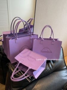 กระเป๋าผ้าขนสัตว์ทรงกล่องอาหารสำหรับผู้หญิง กระเป๋าสะพายไหล่แบบอเนกประสงค์ กระเป๋าใส่ของขวัญ กระเป๋าถือแฟชั่น กระเป๋าถือแบบมีซิป