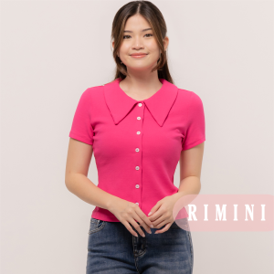 RIMINI - Atasan Remaja Blus Casual Rajut XS-XL - Mayven Top 5309