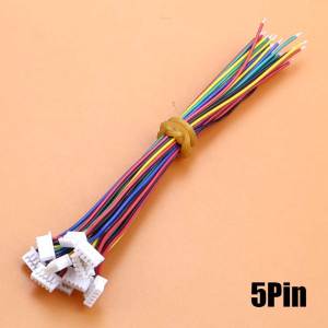 10pcs MX1.25 Terminal Wire Connector 2/3/4/5/6/8/10/12 Pin 1.25MM Pitch Plug 28AWG Electronic Connection Cable 10CM/20cm/30CM