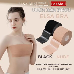 Miếng dán ngực băng keo quấn ngực nữ chống mồ hôi băng thun dùng một lần mùa hè mỏng ELSA BRA