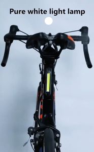 【COD】ไฟท้ายจักรยาน กันน้ำ ชาร์จ USB ไฟเตือนความปลอดภัย LED อุปกรณ์เสริมกระพริบจักรยาน ไฟท้ายจักรยาน