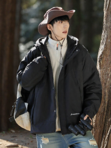 Warrior | Insulated Hooded Winter Jacket Men Workwear Style Padded