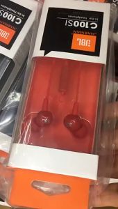 ประกัน 1ปีJBL C100SI หูฟัง ของแท้ หูฟังแบบมีสาย หูฟัง เบสหนัก พร้อมไมโครโฟน หูงฟัง หูงฟังของแท้ หูฟังอินเอียร์ หูฟังสาย
