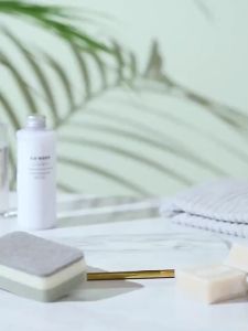 【K-Home】2-In-1 Kitchen Dish Soap Dispenser Upgrade Press Type Manual Soap Box Detergent Dispenser Storage Box Sponge