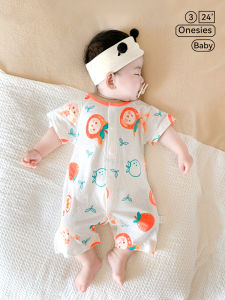 HUANMILE | Summer Thin Baby Sleepwear Romper