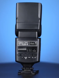 【Godox TT520II】Metal Hot Shoe Camera Flash Speedlite with 433MHz Wireless Signal Compatible with Fuji Nikon Canon Pentax Olympus