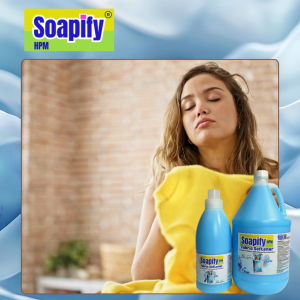 Soapify HPM Fabric Softener 1 Gallon – Experience premium softness and long-lasting freshness with advanced scent retention technology. Long lasting formula helps keep clothes odor-free smooth and gentle on fabric. Ideal for everyday Laundry.
