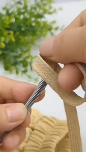 Best Seller 1PC BENDABLE SPRING ROPE THREADING TOOL | Flexible Drawstring Threader | Waistband String Puller | DIY Craft Cord Threader | Drawstring Inserter | Drawcord Replacement Tool | Flexible Rope Guide | String Feeding Needle | Fabric String Inserter