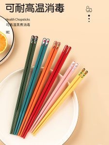 ชุดกินข้าวไม้ผสมอลูมิเนียมป้องกันแบคทีเรียและลื่นสำหรับใช้ส่วนบุคคลในครัวเรือน ชุดกินข้าวไม้แบบแยกส่วนสำหรับใช้ในครัวเรือน