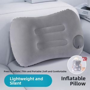 MONLEYTA | Portable Inflatable Travel Pillow Large Size Aircraft Train Long Distance Sleeping Aid Lumbar Support Cushion Manlieta Brand