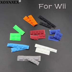 For Console WII Non-slip Rubber Pad Dust Plugs Screw Feet Cover Replacement