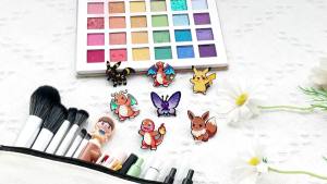 Bandai | Cartoon Fantasy Monster Hard Enamel Pins Colorful Anime Animal Creature Lapel Brooch Badges Decorative Metal Pins for Clothing