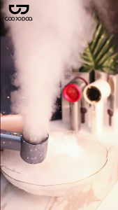 GOOJODOQ kipas GFS001 turbo 100 Gear Wind hight-speed kipas angin Digital Display kipas tangan-Jaminan 3 tahun