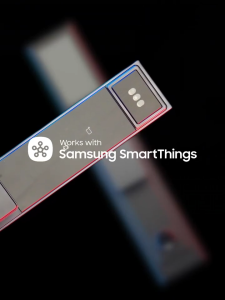 Samsung Y30 MAX Smart Door Lock with 3D Face Unlock Remote Operation & SmartThings Integration
