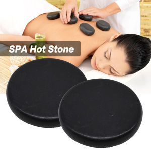 2pcs/set SPA Hot Stone 8*8cm SPA Hot Stone Natural Massage Stone