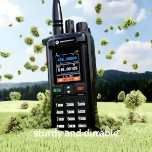 K Headset HT Motorola GT12 Radio Dua Arah Walkie Talkie Jarak Jauh 25KM Daya Tinggi 20W 6800Mah Kapasitas Tinggi Radio FM/AM