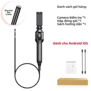 Camera Nội Soi Khớp Nối Hai Chiều 8mm 5.5mm Dùng Cho Kiểm Tra Ô Tô Tương Thích Với Android Và IOS Camera Nội Soi Công Nghiệp