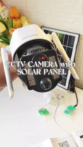 V380 Pro cctv camera Solar CCTV Camera 360 Outdoor 8MP 1080P IP67 Waterproof 4G/WiFi Solar CCTV with WiFi High Battery Full Color Day and Night Vision Remote Two audio intercom IP Security Camera