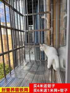 Balcony Protection Net Barbed Wire Window Cat Iron Mesh Balcony Railing Purse Net Pet Safety Protection Iron Mesh For Balconies Balcony Fence Balcony Covers For Apartments Balcony Covering - Lazada
