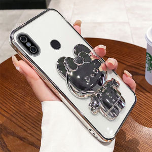 RedmiNote5 Silicone Phone Case Full Cover Shockproof Transparent Mens Model with Lanyard Womens Model with Tempered Glass
