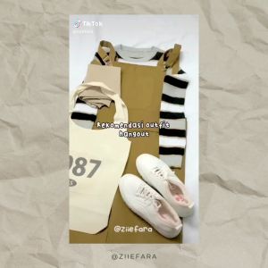 FLOW OVERALL JUMPSUIT WANITA / BAJU KODOK WANITA / PAKAIAN PLAYSUIT WANITA JUMBO KEKINIAN